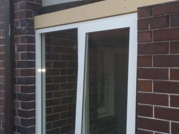 window installation outside